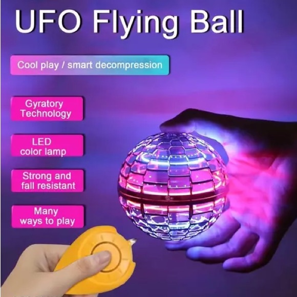 Flynova PRO - Orb Ball Toy Hand Controlled
Boomerang Hover Ball Flyng Spinner - Picture 2 of 7